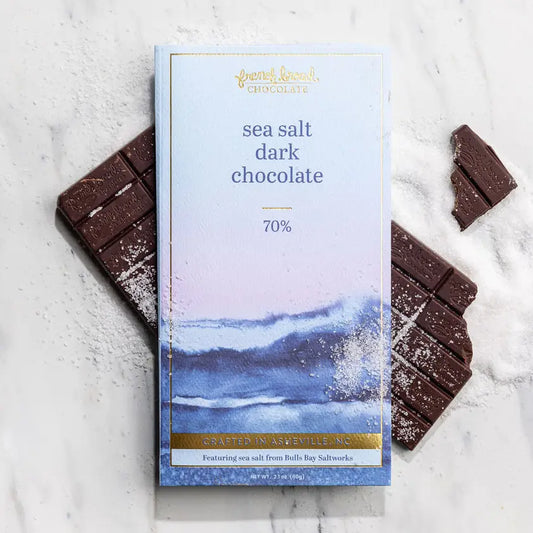 Sea Salt Chocolate Bar 70%