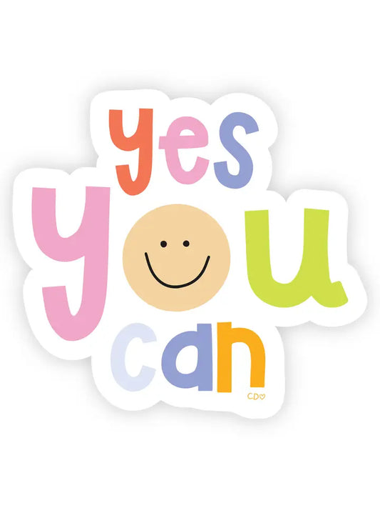 Decal Sticker | Yes You Can