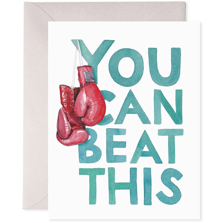 Greeting Card | Thinking of You | Boxing Gloves