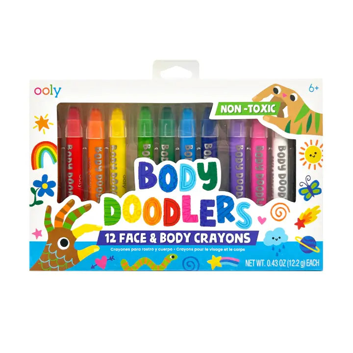 Body Doodlers | Face & Body Crayons