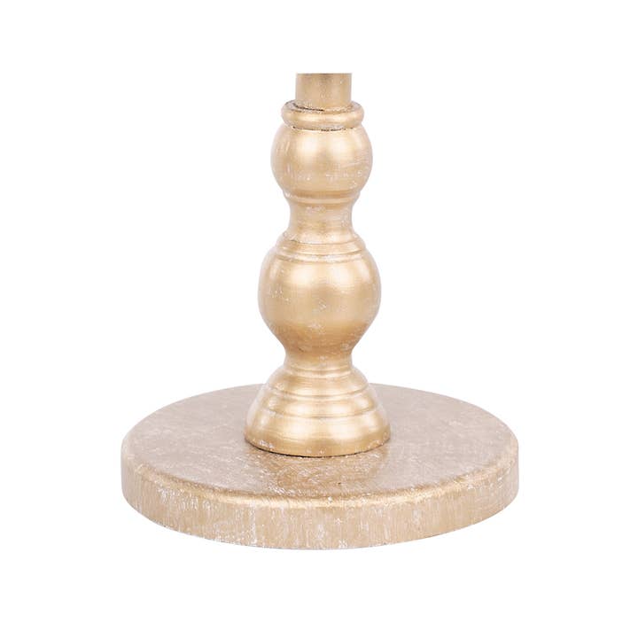 Gold Wood Base For Toppers