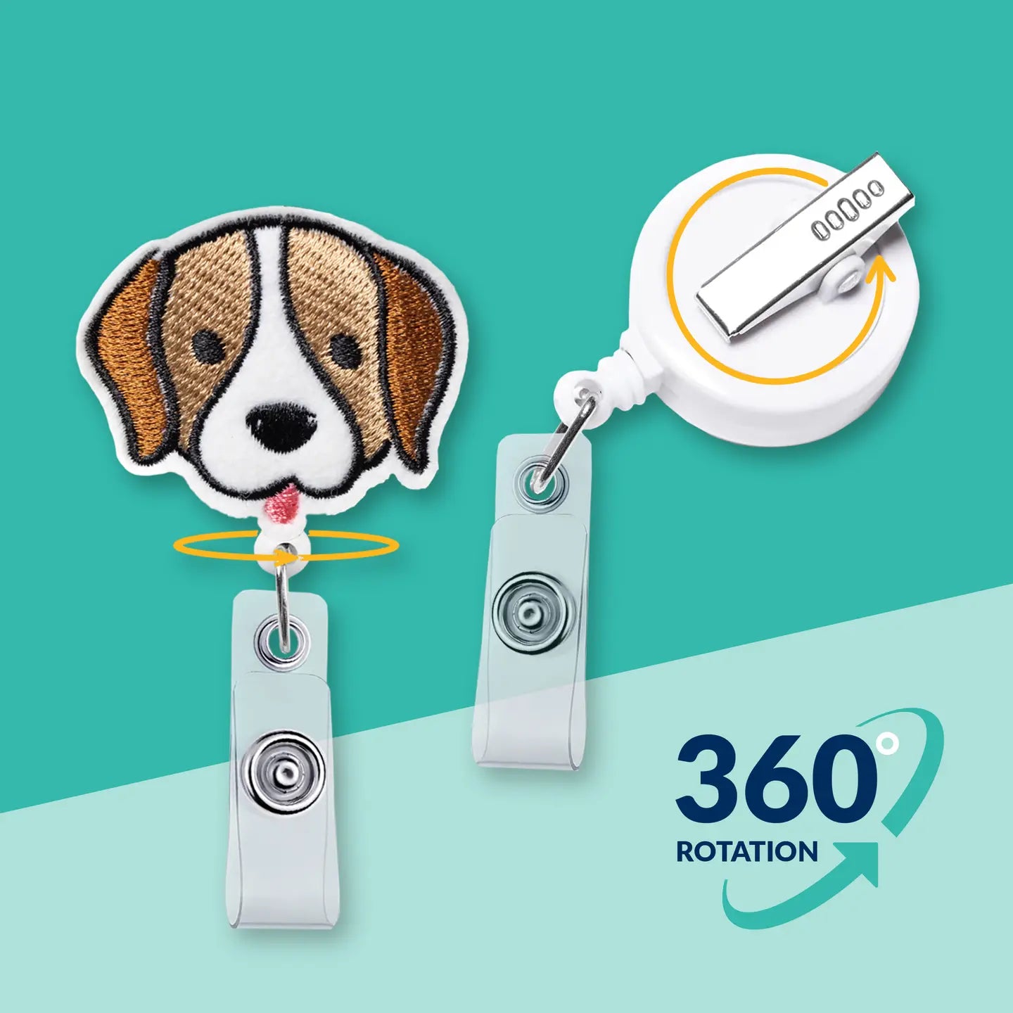 Dog | Nurse Badge Reel Holder