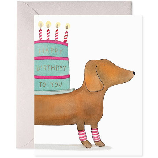 Greeting Card | Birthday Slinky Dog
