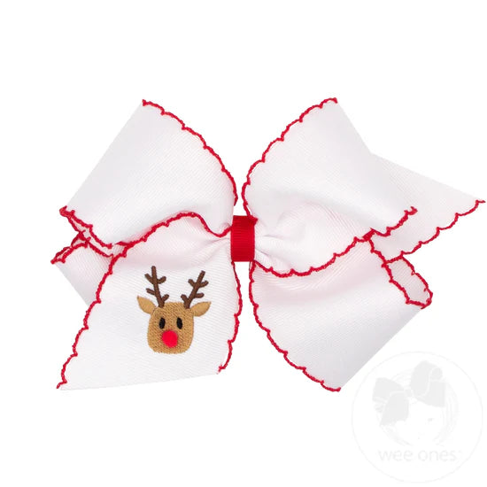 Moonstitch Bow | King | Christmas | Reindeer