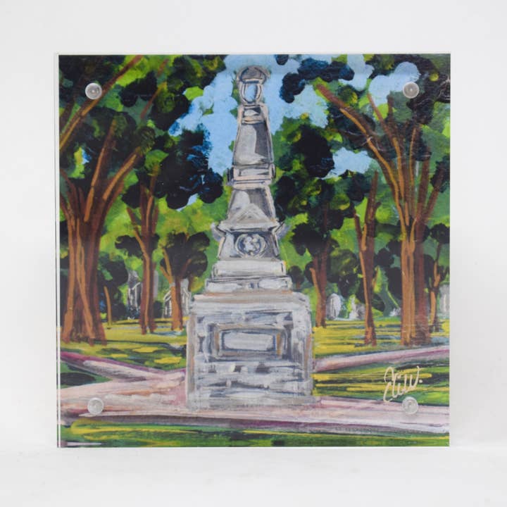 USC Landmark Acrylic Block | 4x4