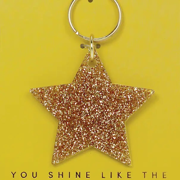 Glitter Keychain | Icon | Assorted