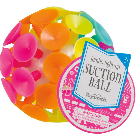 Jumbo Light-Up Suction Ball