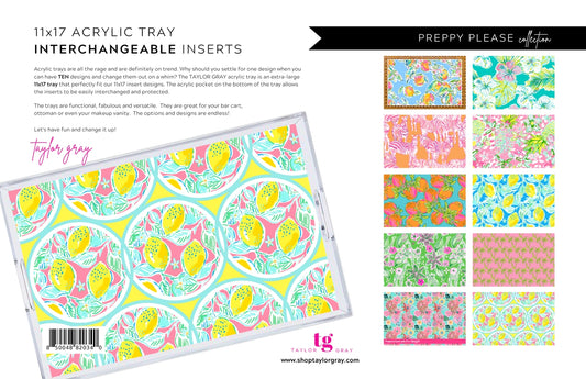 Acrylic Tray Inserts | Preppy Please
