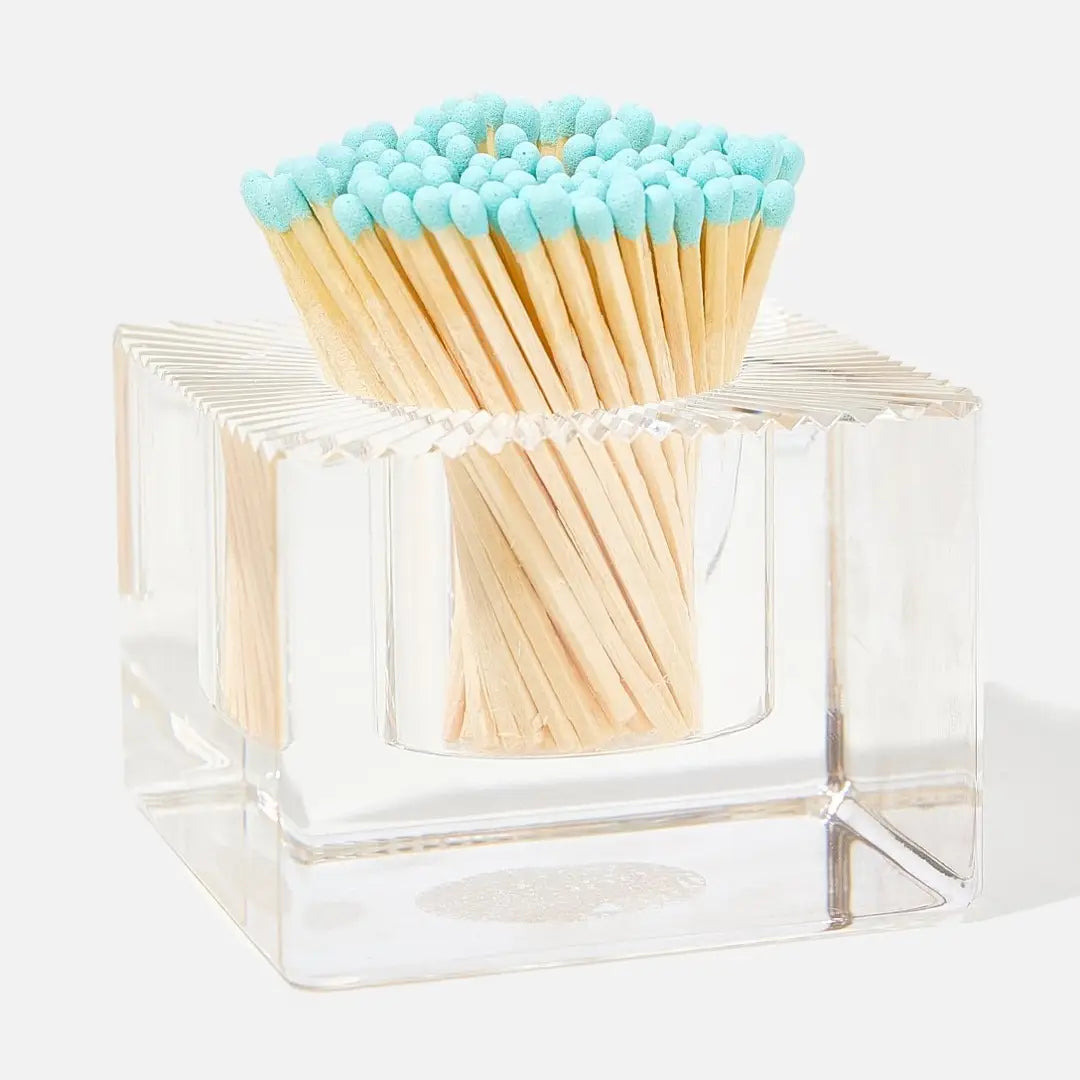 Square Match Striker | Light Blue Matches