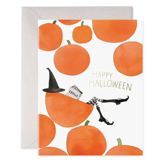 Greeting Card | Pumpkin Witch