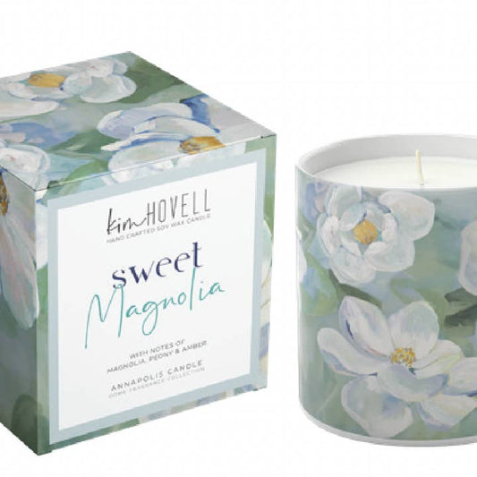 Sweet Magnolia Boxed Candle | Kim Hovell Collection