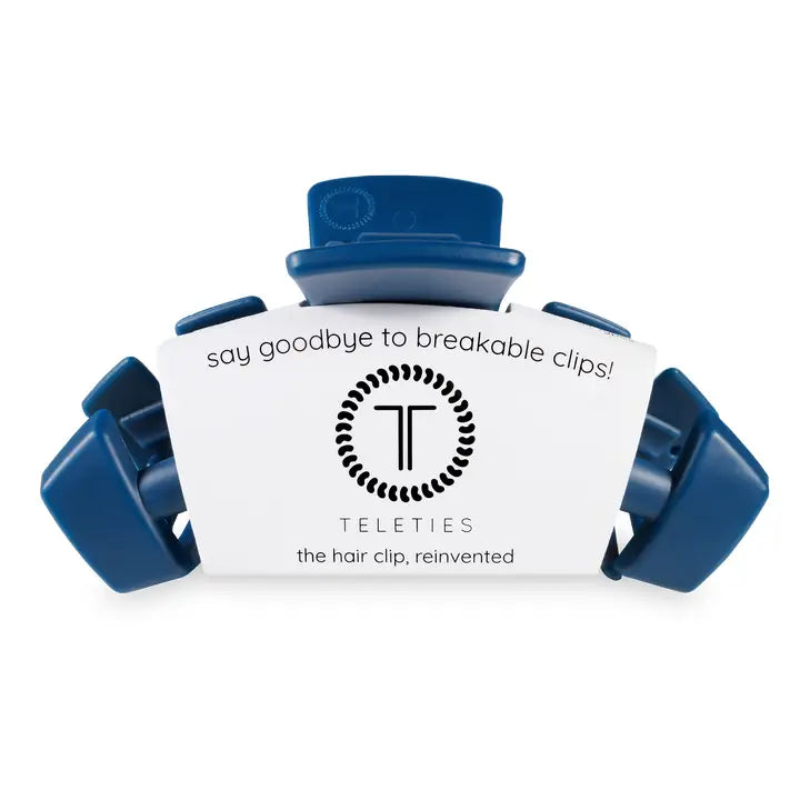 Teleties Classic Hair Clip | Midnight Rain | Assorted Sizes