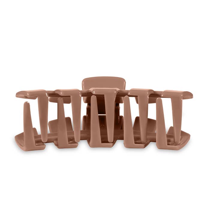 Teleties Claw Hair Clip | Hampton Bay | Mocha Mousse