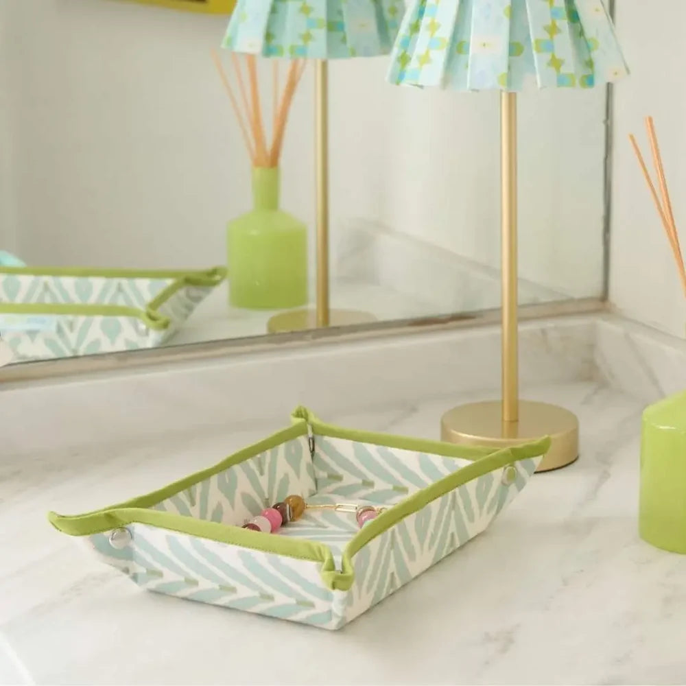 Snap Tray | Petite Frond Blue