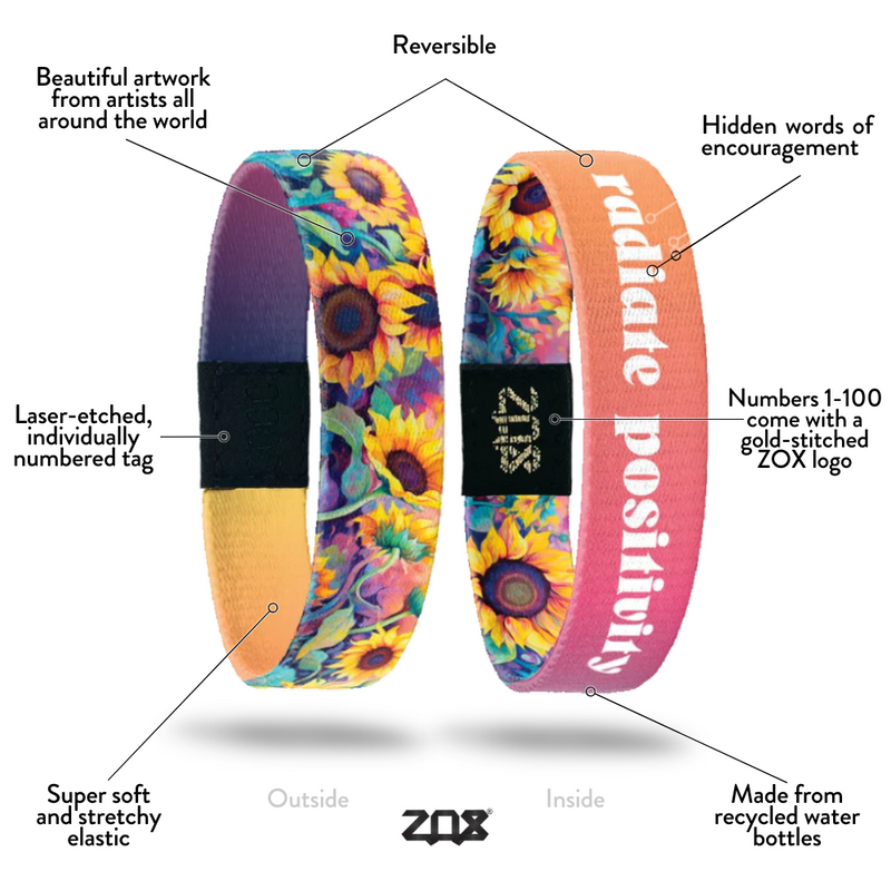 ZOX Interactive Bracelet | Radiate Positivity