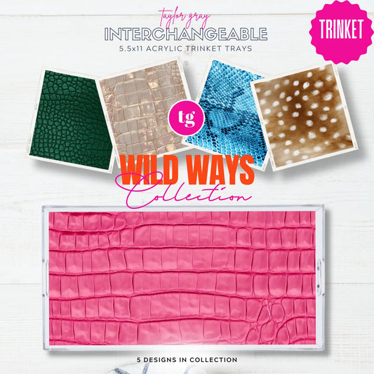 Acrylic Trinket Tray Inserts | Wild Ways