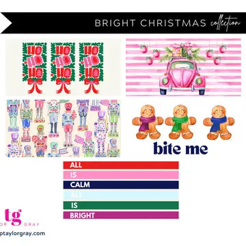 Acrylic Trinket Tray Inserts | Bright Christmas