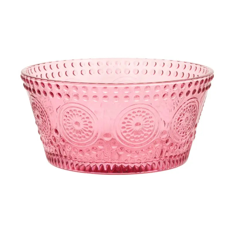 Small Codi Glass Bowl | Pink