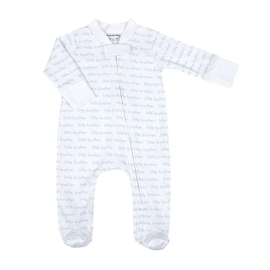 Zipper Footie | Little Brother