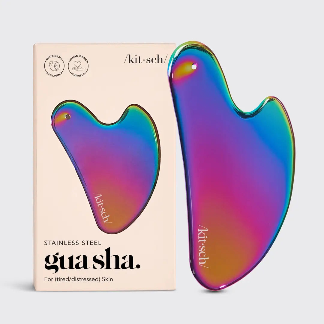 Kitsch Stainless Steel Gua Sha | Iridescent