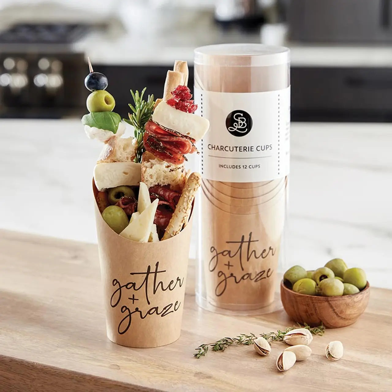 Paper Charcuterie Cups | Set of 12