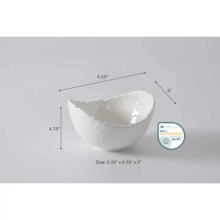 Melamine | Small Oval Bowl | Waves