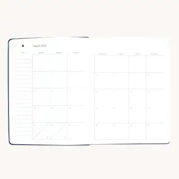 2026-2027 Bookbound Weekly Dapperdesk Planner | Navy