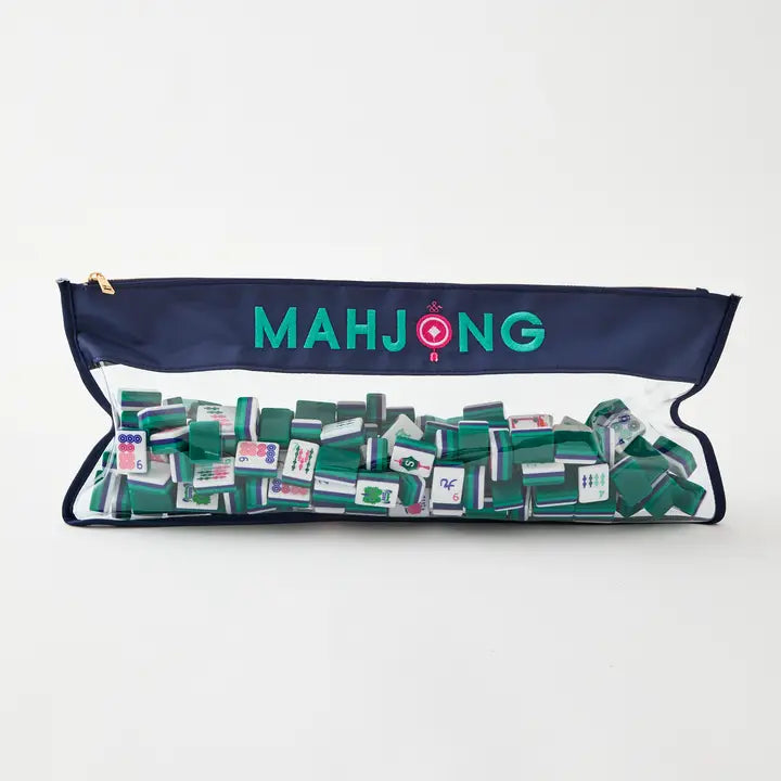 Mahjong Bag | Stitched | Navy