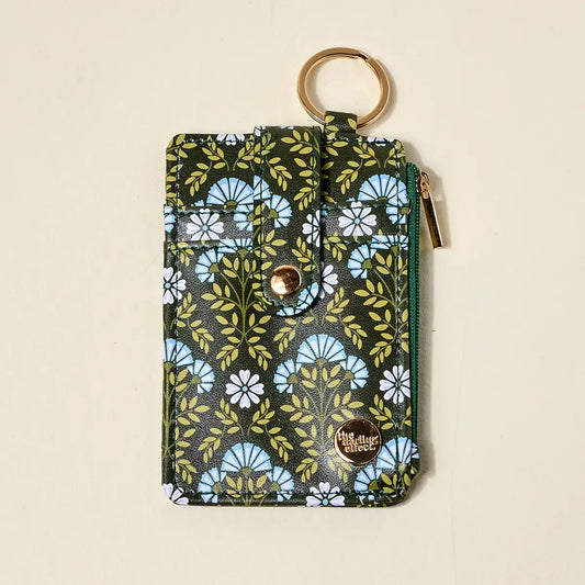 Keychain Wallet | Everbloom Forest Green
