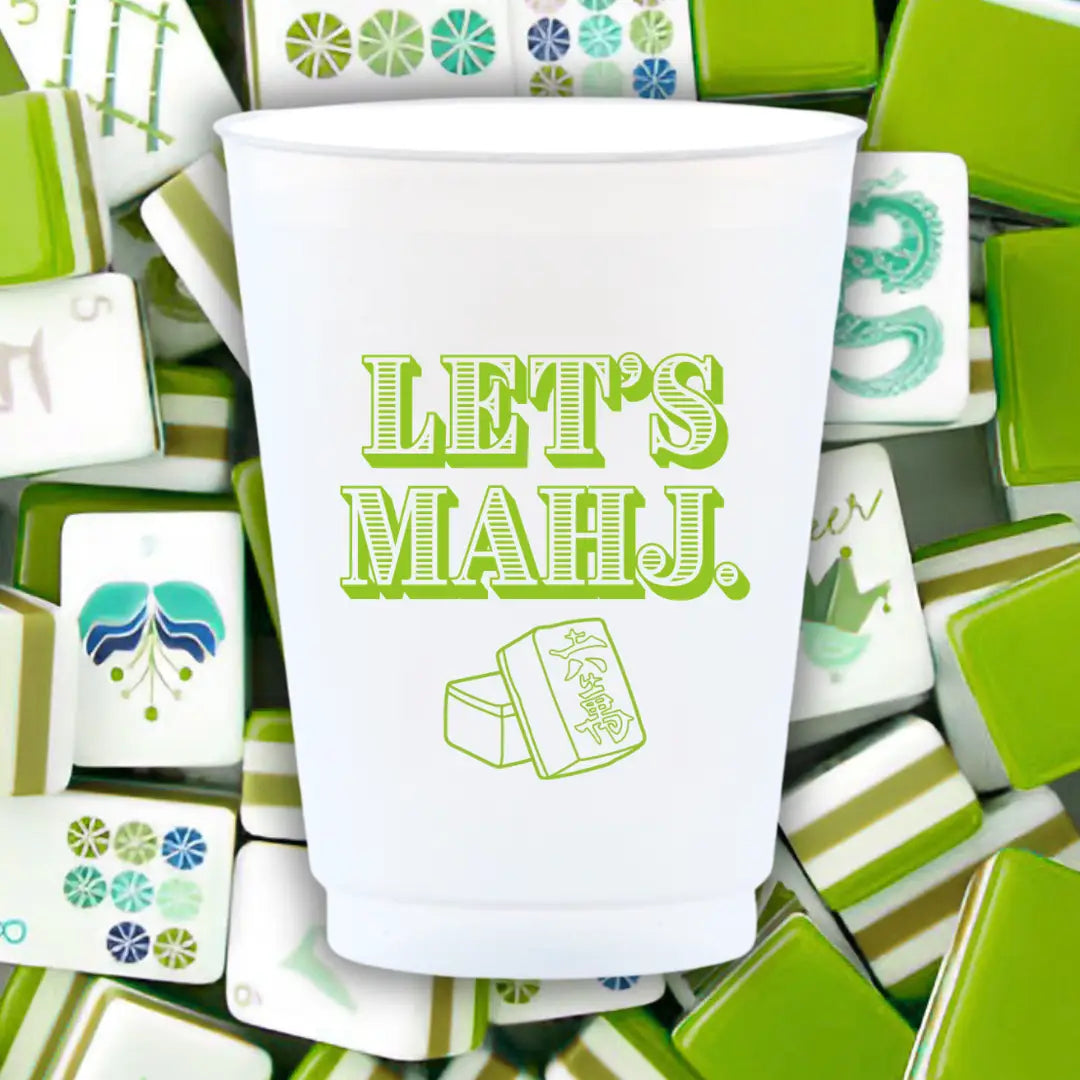 Frosted Cups | Let's Mahj
