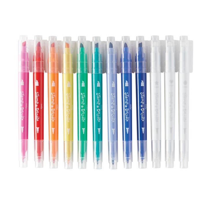 Stamp-a-Doodle Double-Ended Markers