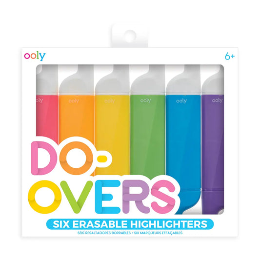 Do-Overs: Erasable Highlighters (Set of 6)