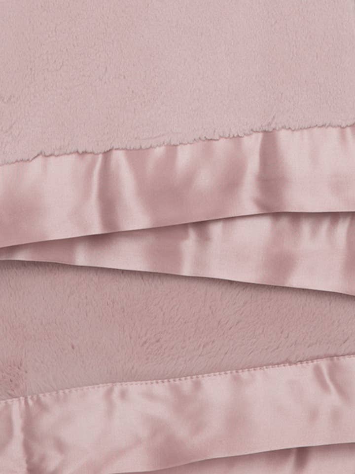 Luxe Baby Blanket | Dusty Pink