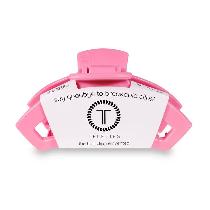 Teleties Open Hair Clip | Peonies Please | Assorted Sizes