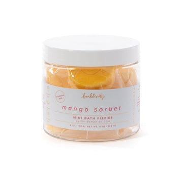 Mini Bath Fizzies | Mango Sorbet