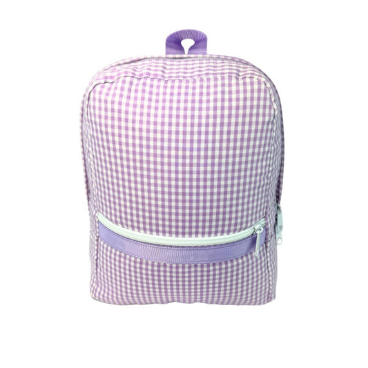 Small Backpack | Lilac Gingham