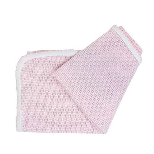 Solid Swaddle Blanket | Pink
