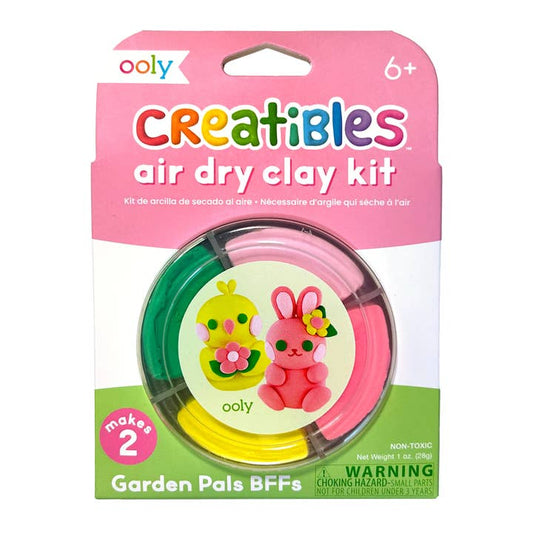 Creatibles | Air Dry Clay Kit | Garden Pals BFFs