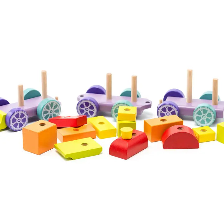 Cubika | Wooden Rainbow Express Train