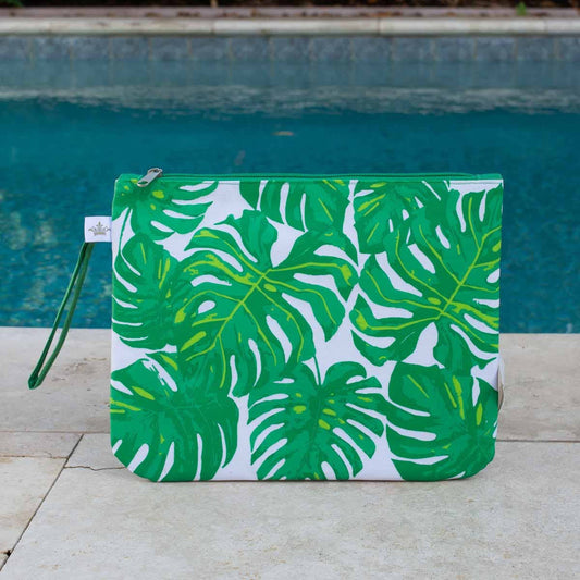 Monstera Leaf Wet/Dry Bag