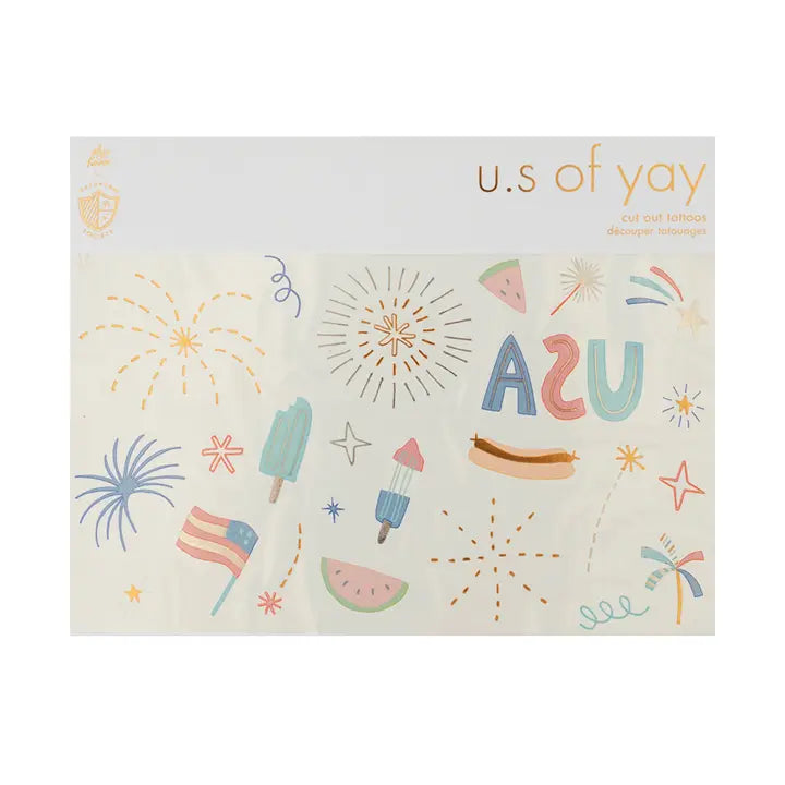 Temporary Tattoos | U.S. of Yay