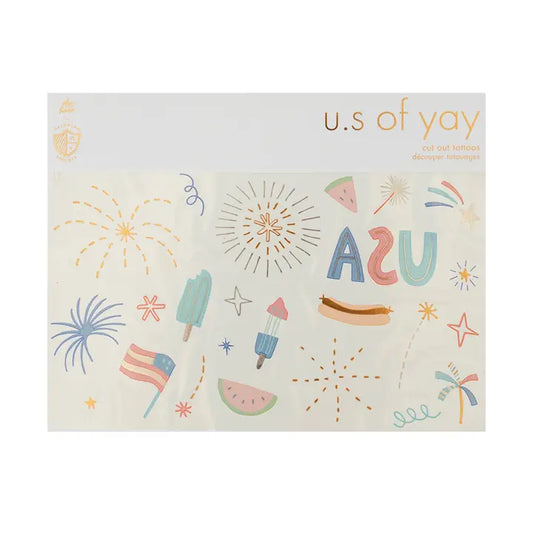 Temporary Tattoos | U.S. of Yay