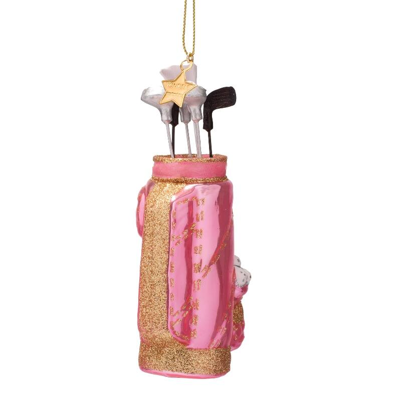 Ornament | Pink Golf Bag