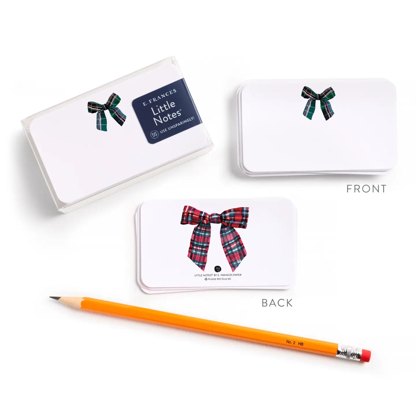 Little Notes | Plaid Bow