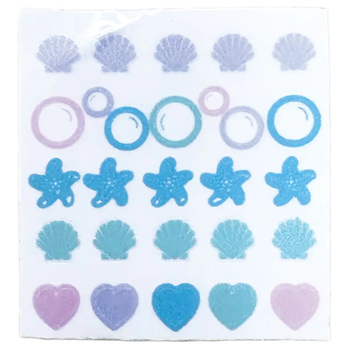 Mermaid Vibes Nail Polish Ring Set