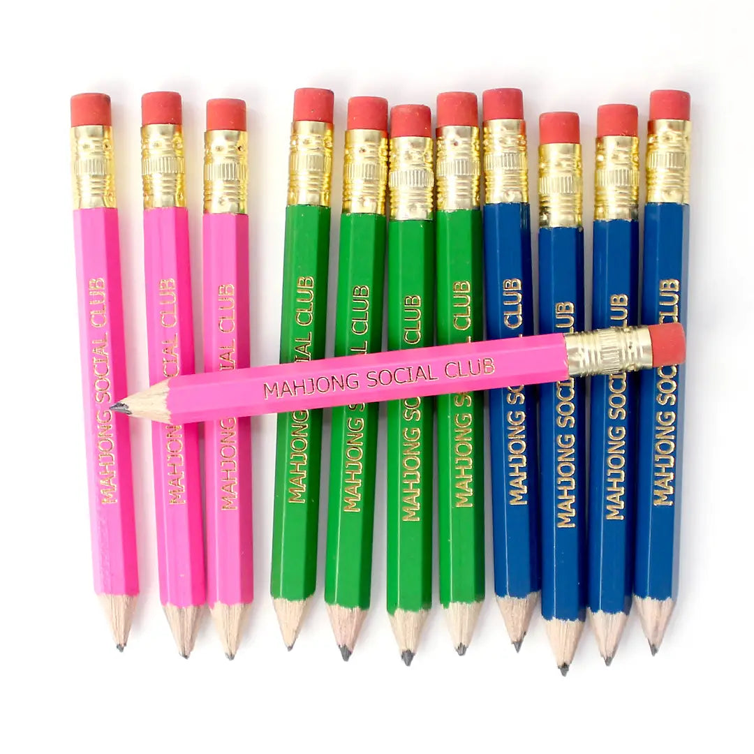 Mini Pencils - Mahjong Social Club