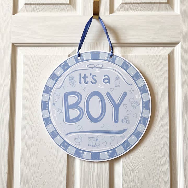 Door Hanger | It's A Boy!