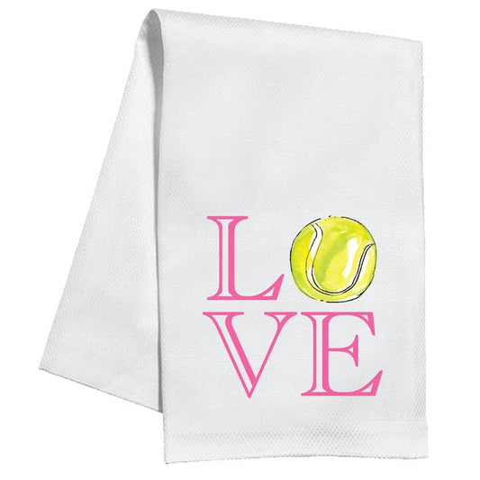 Tea Towel | Love with Tennis Ball