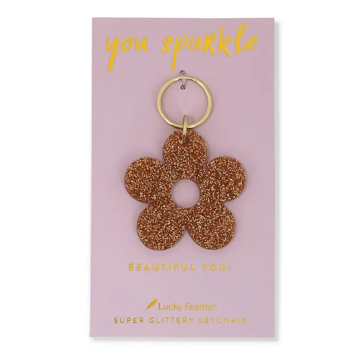 Glitter Keychain | Icon | Assorted