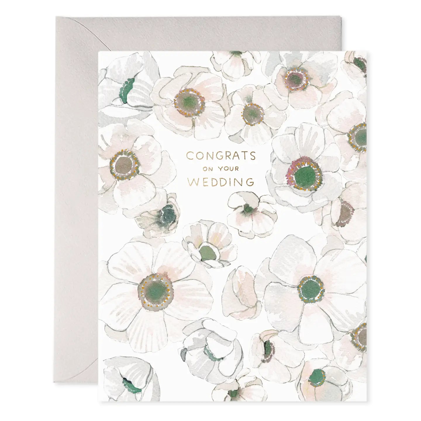 Greeting Card | White Flower Wedding